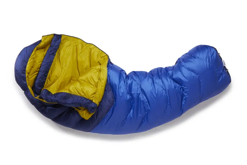 Rab Neutrino 400 Sleeping Bag Nightfall Blue - Long