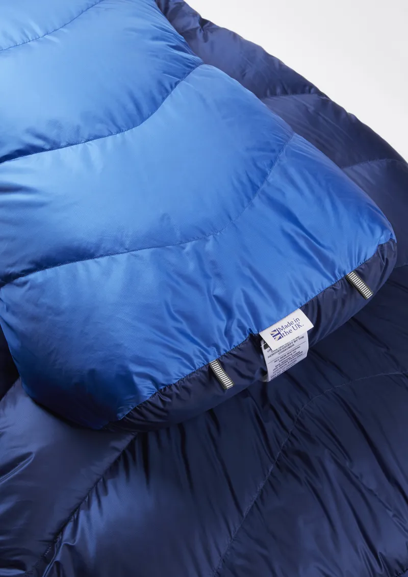 Rab Neutrino 400 Sleeping Bag Nightfall Blue - Long