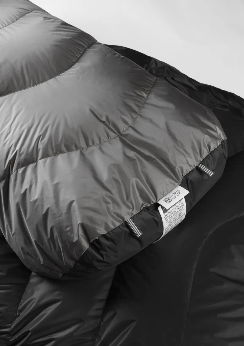 Rab Neutrino Pro 500 Sleeping Bag Granite - Long - Left Zip