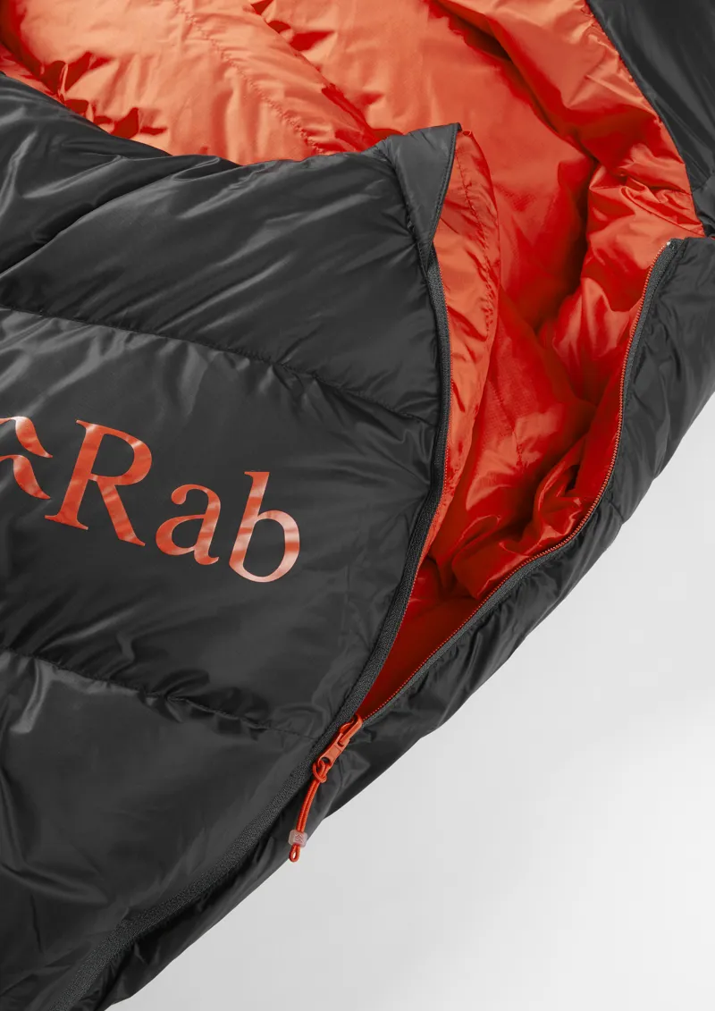 Rab Neutrino Pro 500 Sleeping Bag Granite - Long - Left Zip