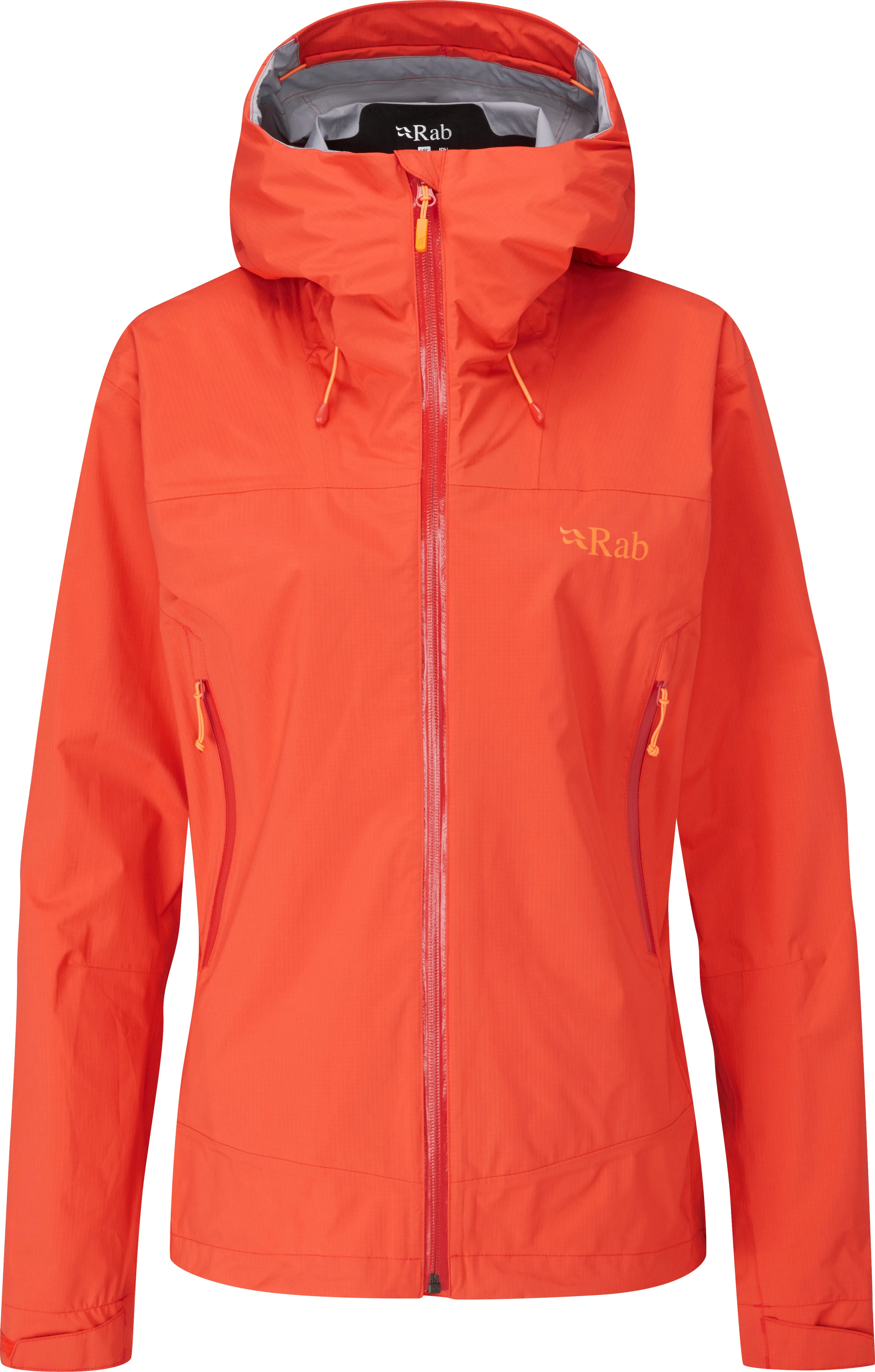 Rab Women's Downpour Plus 2.0 Jacket Red Grapefruit | Buy Rab Women's Downpour Plus 2.0 Jacket Red Grapefruit here | O