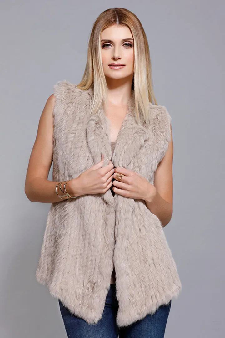 Rabbit Fur Vest