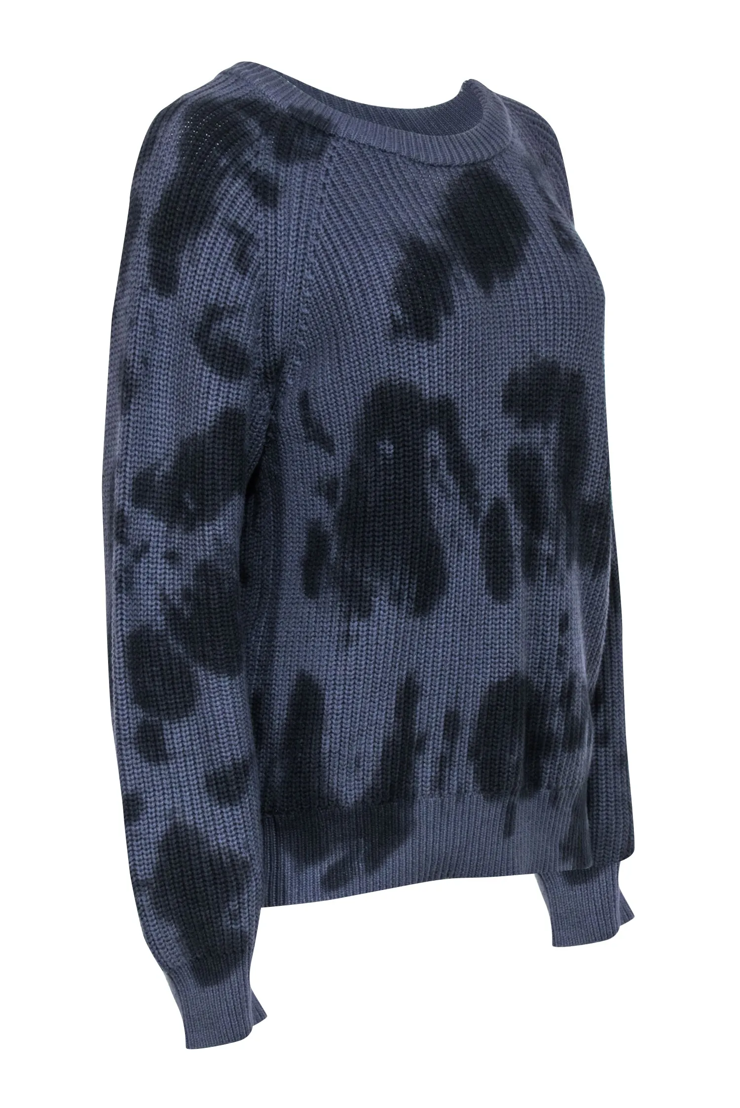 Rails - Navy Blue & Onyx Black Tie-Dye Crewneck Sweater Sz L