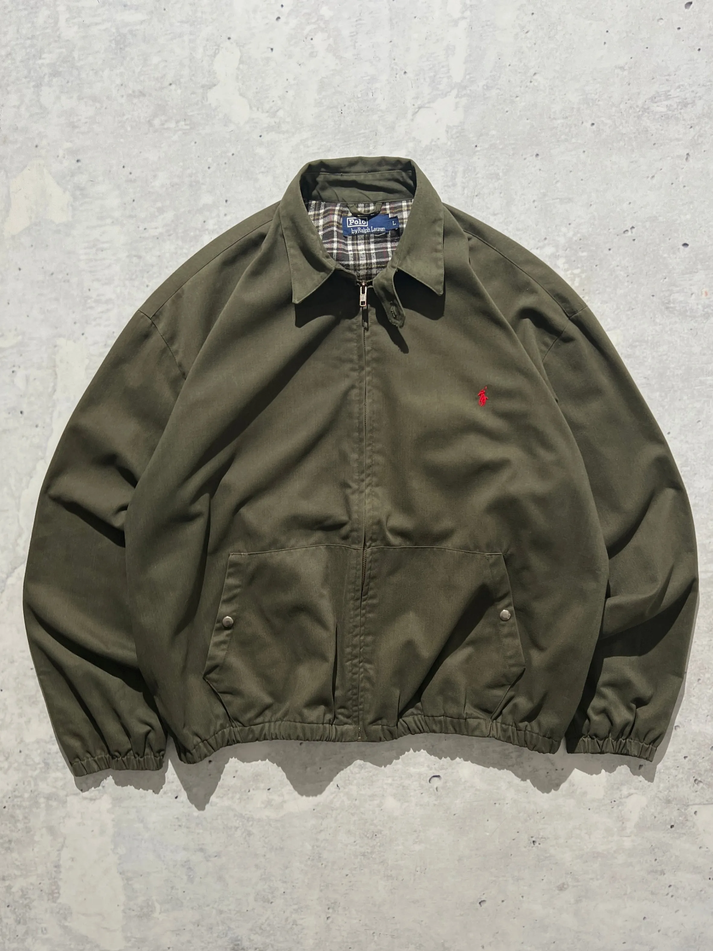 Ralph Lauren Blanket Lined Harrington Jacket (L)