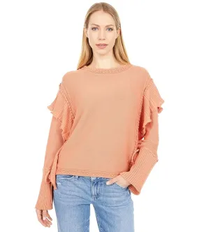 Rebecca Taylor Pointelle Quilt Pullover Women's