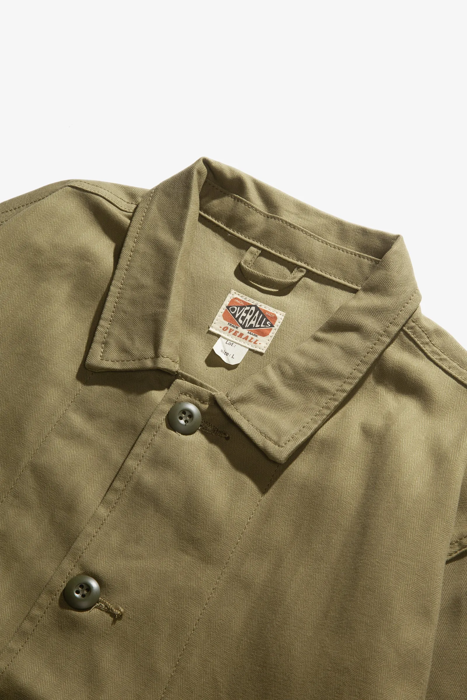 Red Ruggison - Twill Military Work Jacket - Olive