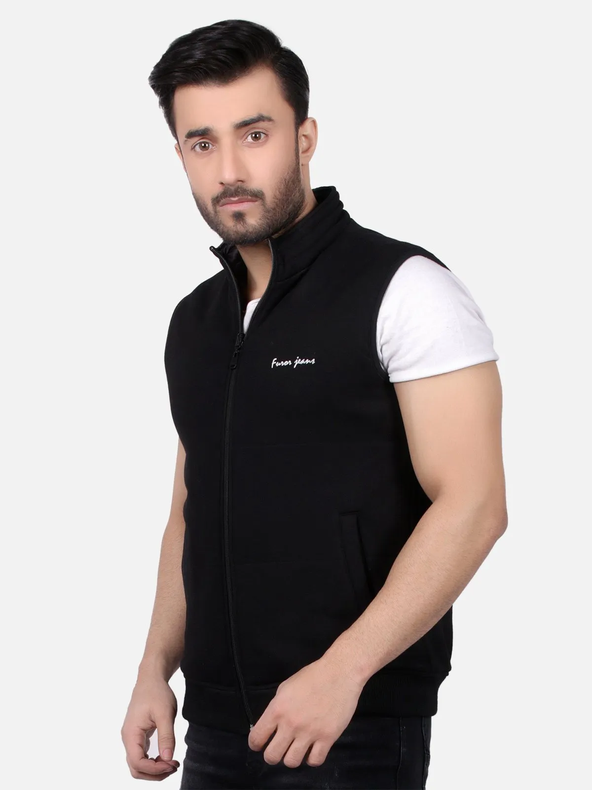 Regular Fit Vest Jacket - FMTJ18-39044