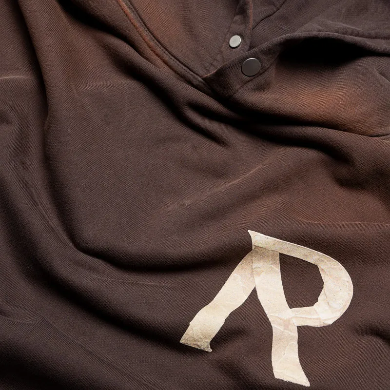 Represent Masking Tape Initial Hoodie - Cedar