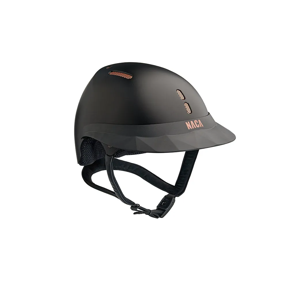 Riding Helmet Gravity S Matt with Large Matt Visor by Naca