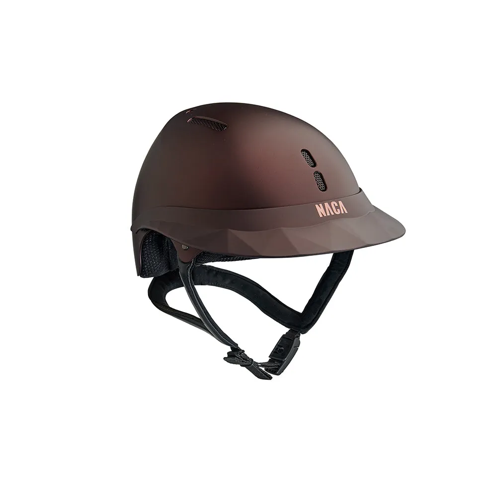 Riding Helmet Gravity S Matt with Large Matt Visor by Naca