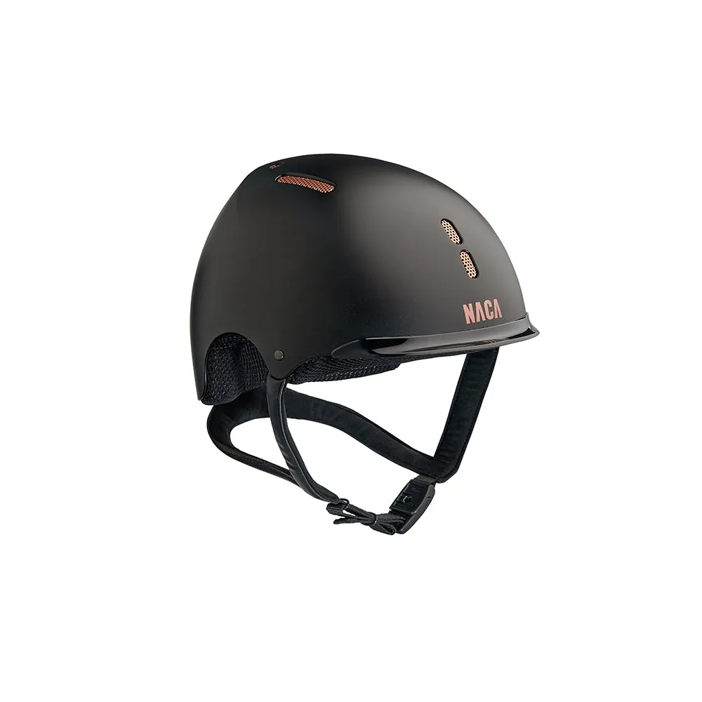 Riding Helmet Gravity S Matt with Large Matt Visor by Naca