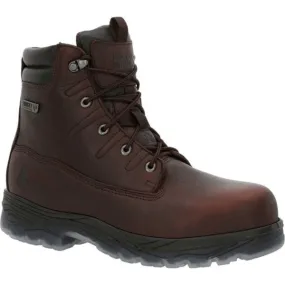 Rocky Men's Forge Brown Composite Toe Waterproof Work Boot RKK0356