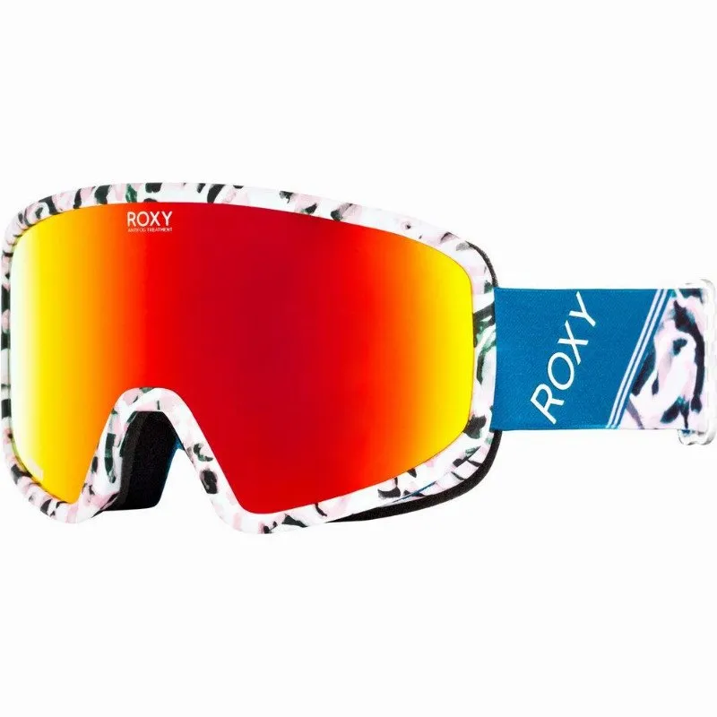 Roxy FEENITY - SNOWBOARD/SKI GOGGLES FOR WOMEN WHITE