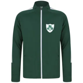 Rugby Vintage - Ireland The Shamrocks Track Jacket - Green/ White