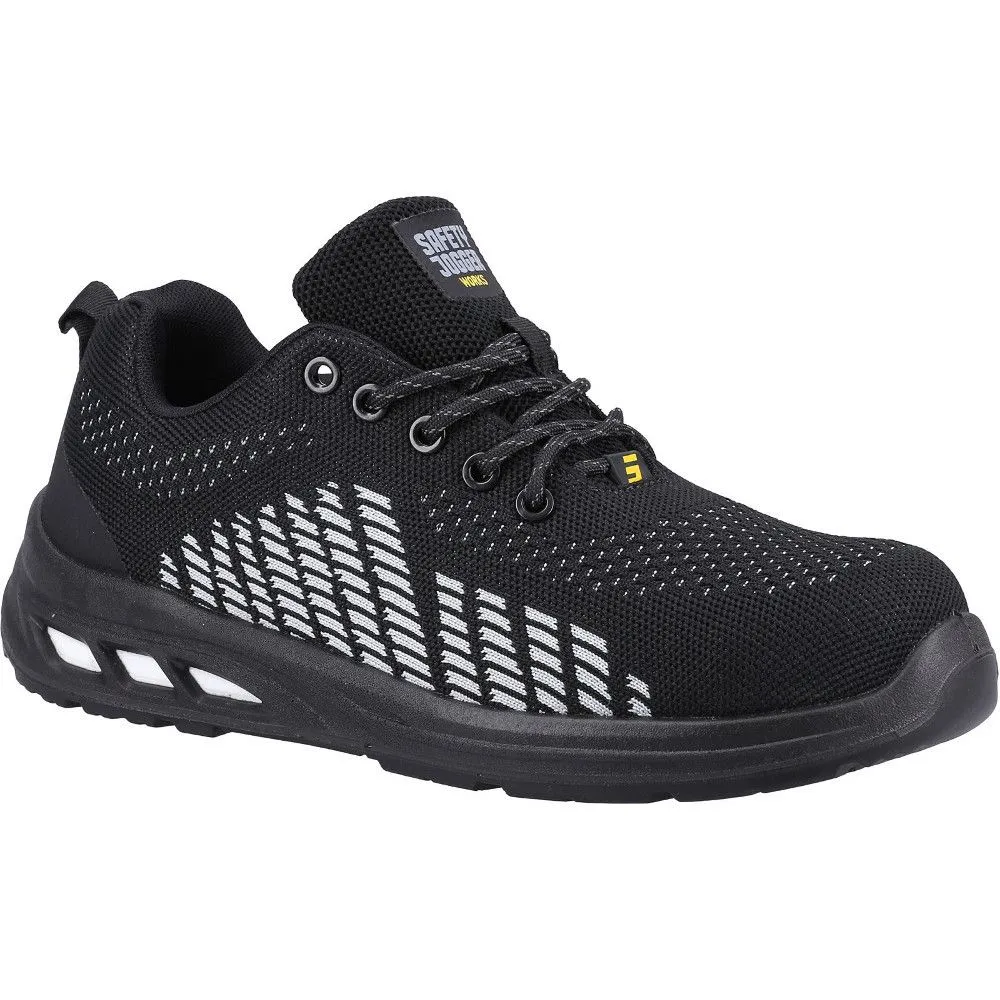 Safety Jogger Mens Fitz S1P Lace Up Slip Resistant Trainers