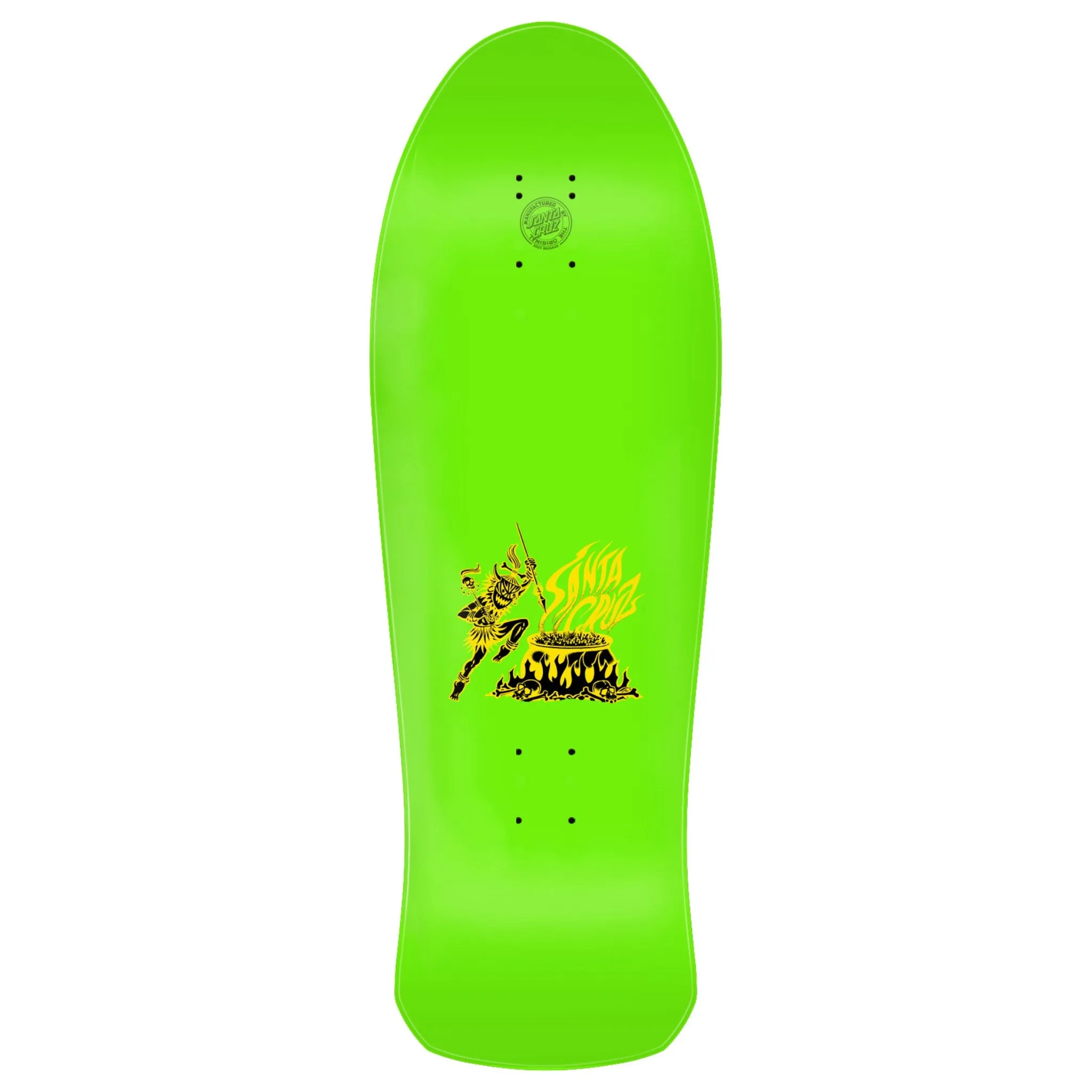 SANTA CRUZ SKATEBOARDS SALBA TIGER NEON RE ISSUE DECK (PRE ORDER)