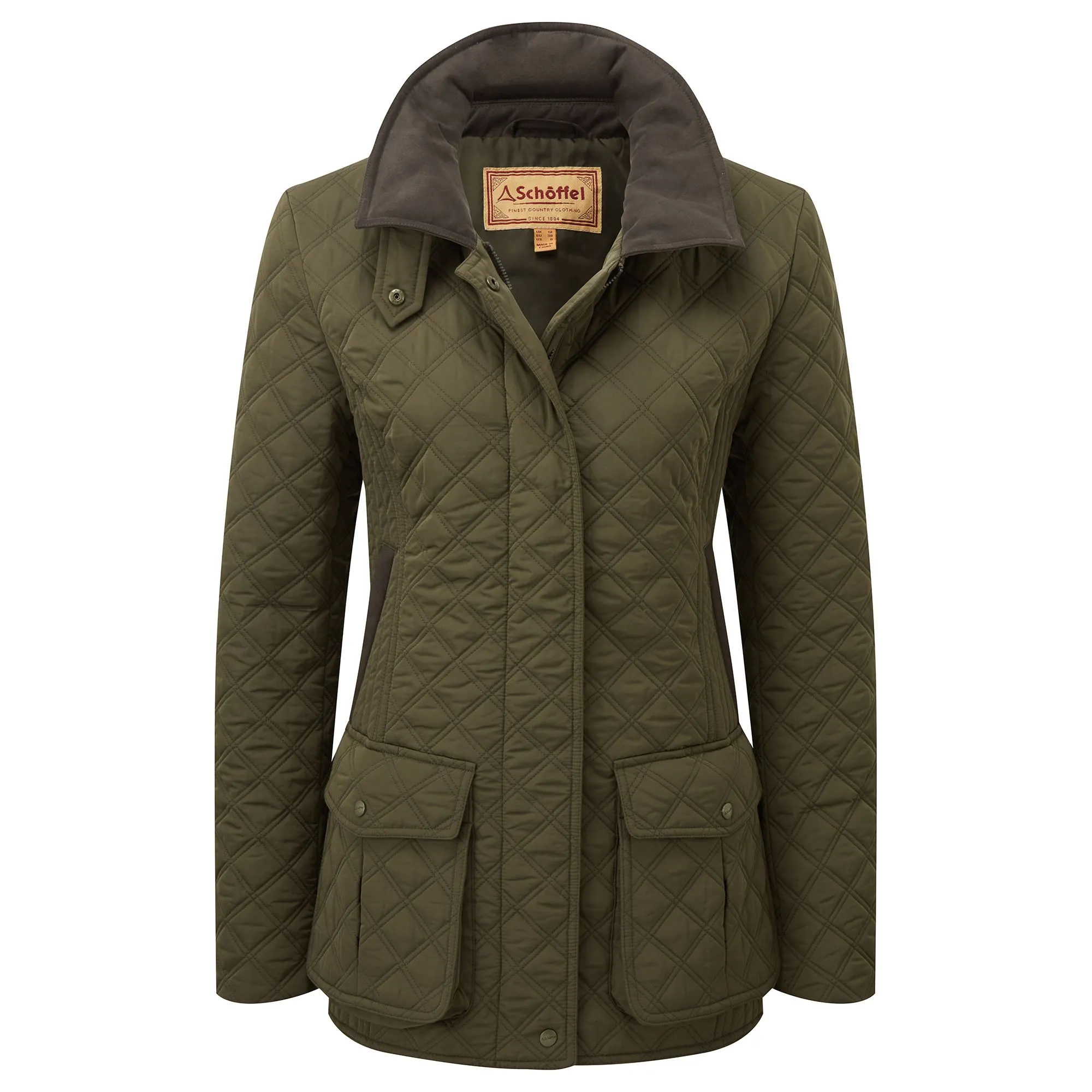 Schoffel Olive Lilymere Quilt Jacket