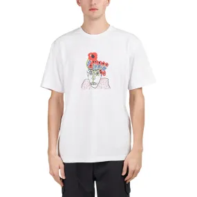 Sex Skateboards Flowers T-Shirt (White)