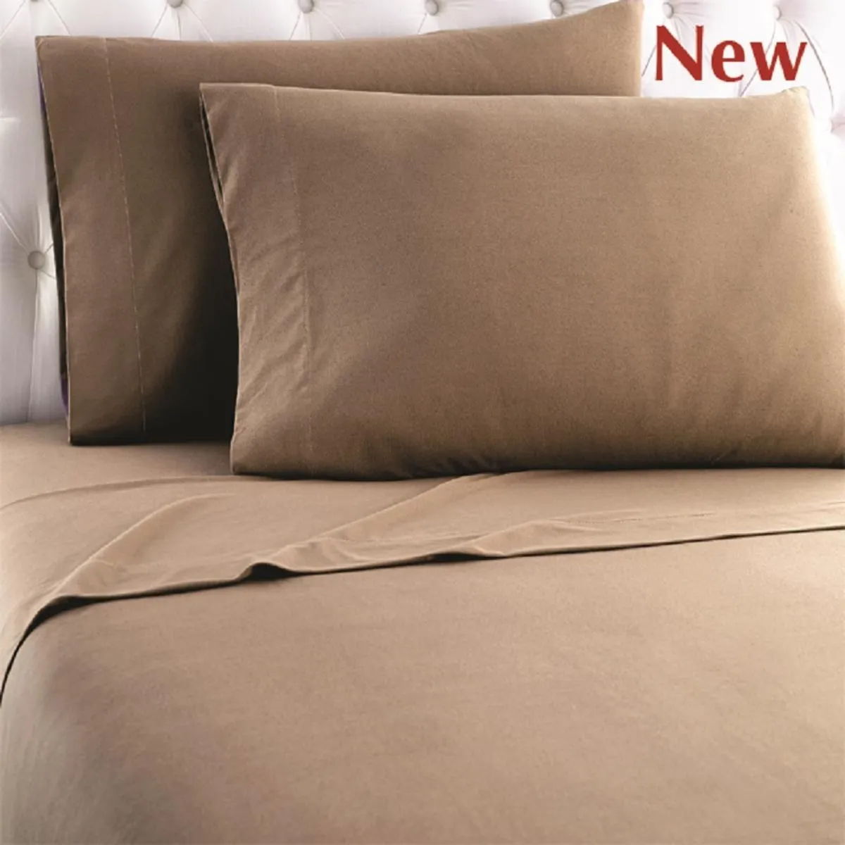 Shavel Micro Flannel Solid Color Sheet Set - Full