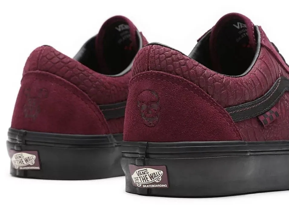 shoes Vans Skate Old Skool - Breana Geering/Port/Black