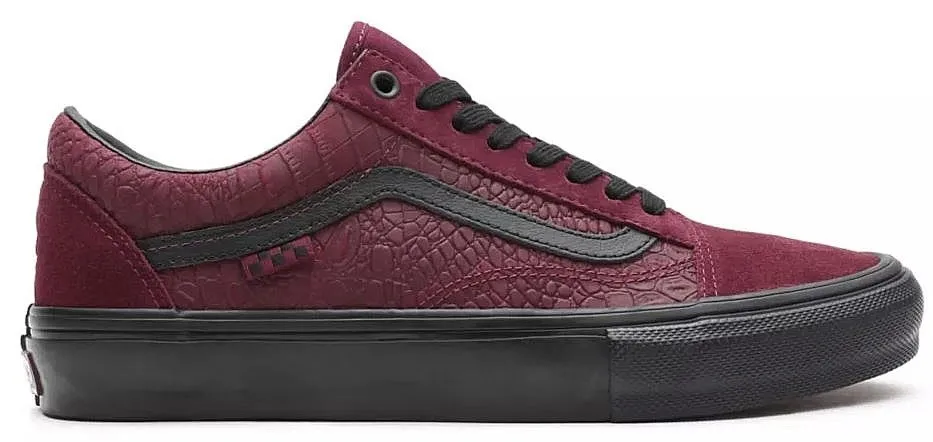 shoes Vans Skate Old Skool - Breana Geering/Port/Black