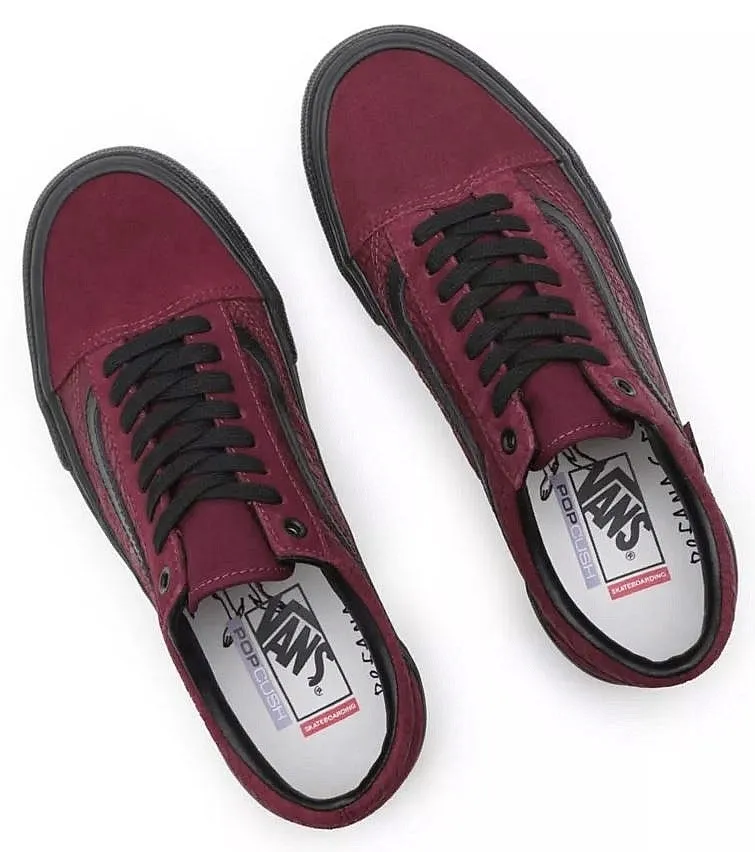 shoes Vans Skate Old Skool - Breana Geering/Port/Black