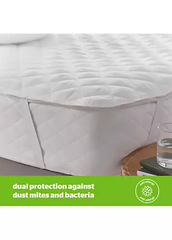 Silentnight Anti Allergy Mattress Protector & Pair of Pillow Protectors Bundle | Kaleidoscope