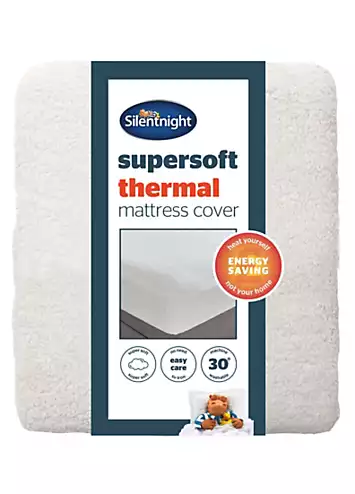 Silentnight Supersoft Thermal Fleece Mattress Cover - Cream | Kaleidoscope