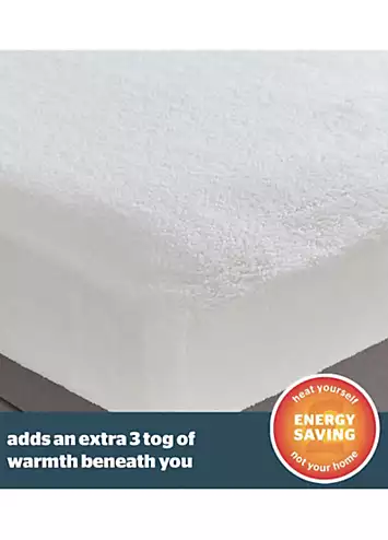 Silentnight Supersoft Thermal Fleece Mattress Cover - Cream | Kaleidoscope