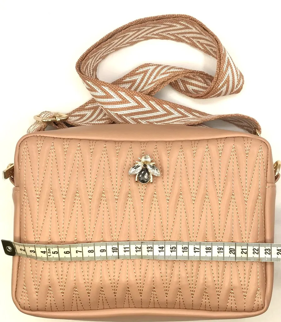 Sixton – Rivington Pink  Luna Bee Shoulder Bag