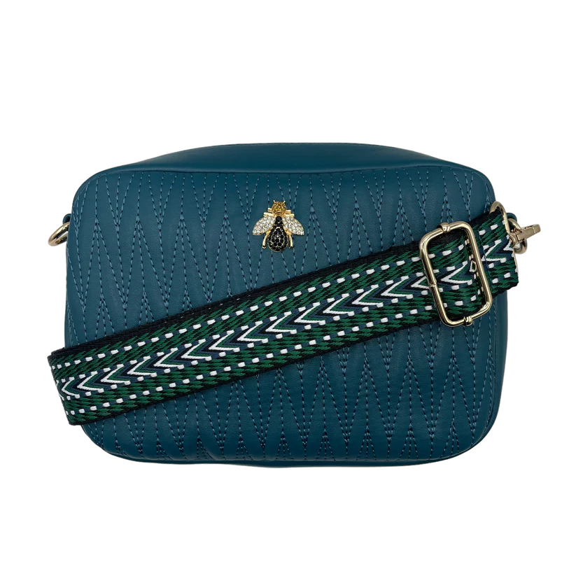 Sixton – Rivington Teal Luna Bee Shoulder Bag