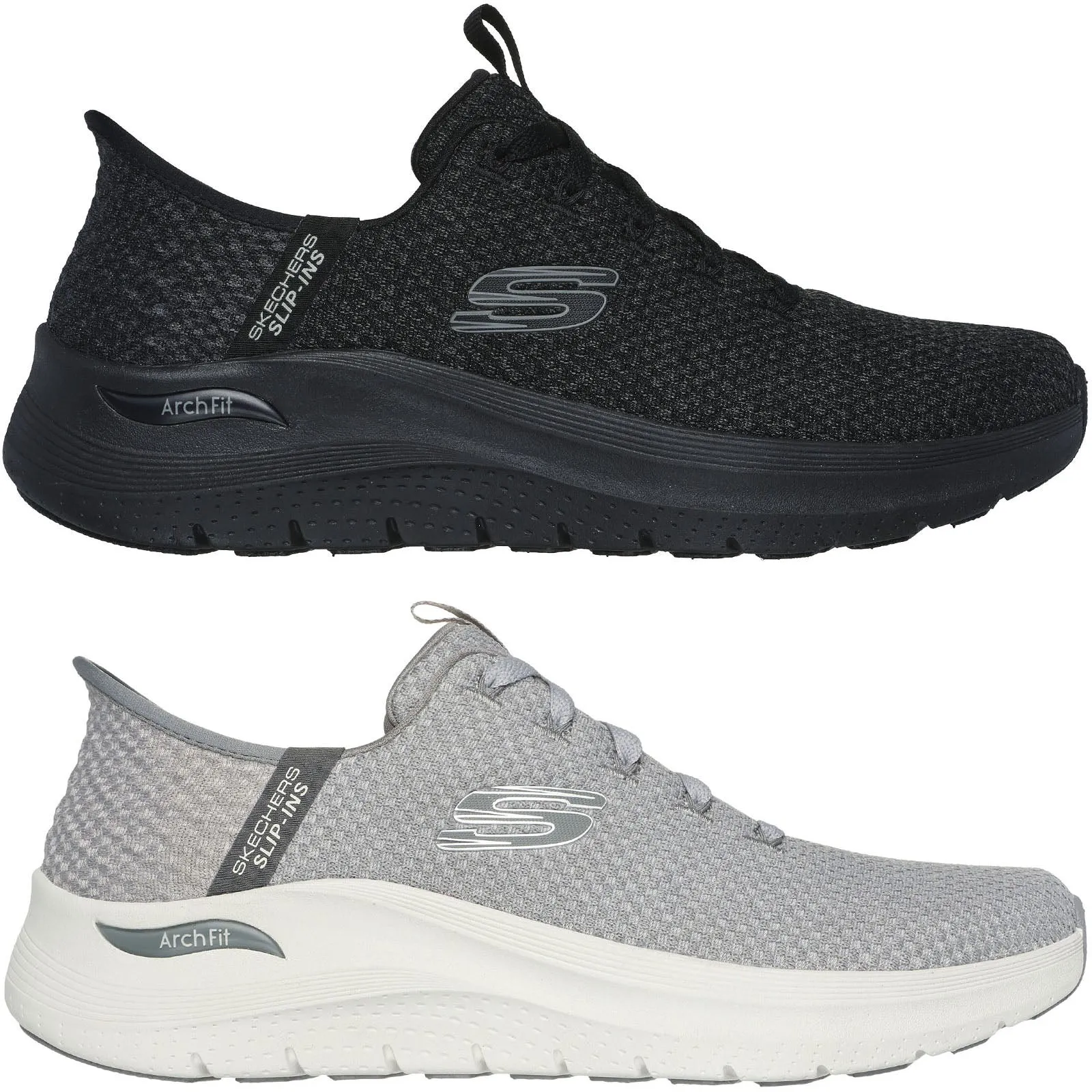 Skechers Mens Arch Fit 2.0 Look Ahead Slip-ins Trainers