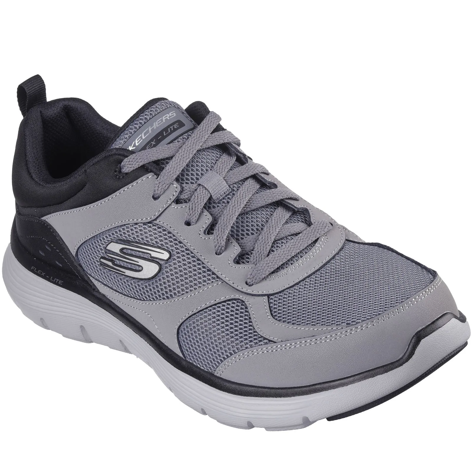 Skechers Mens Flex Advantage 5.0 Gano Memory Foam Trainers