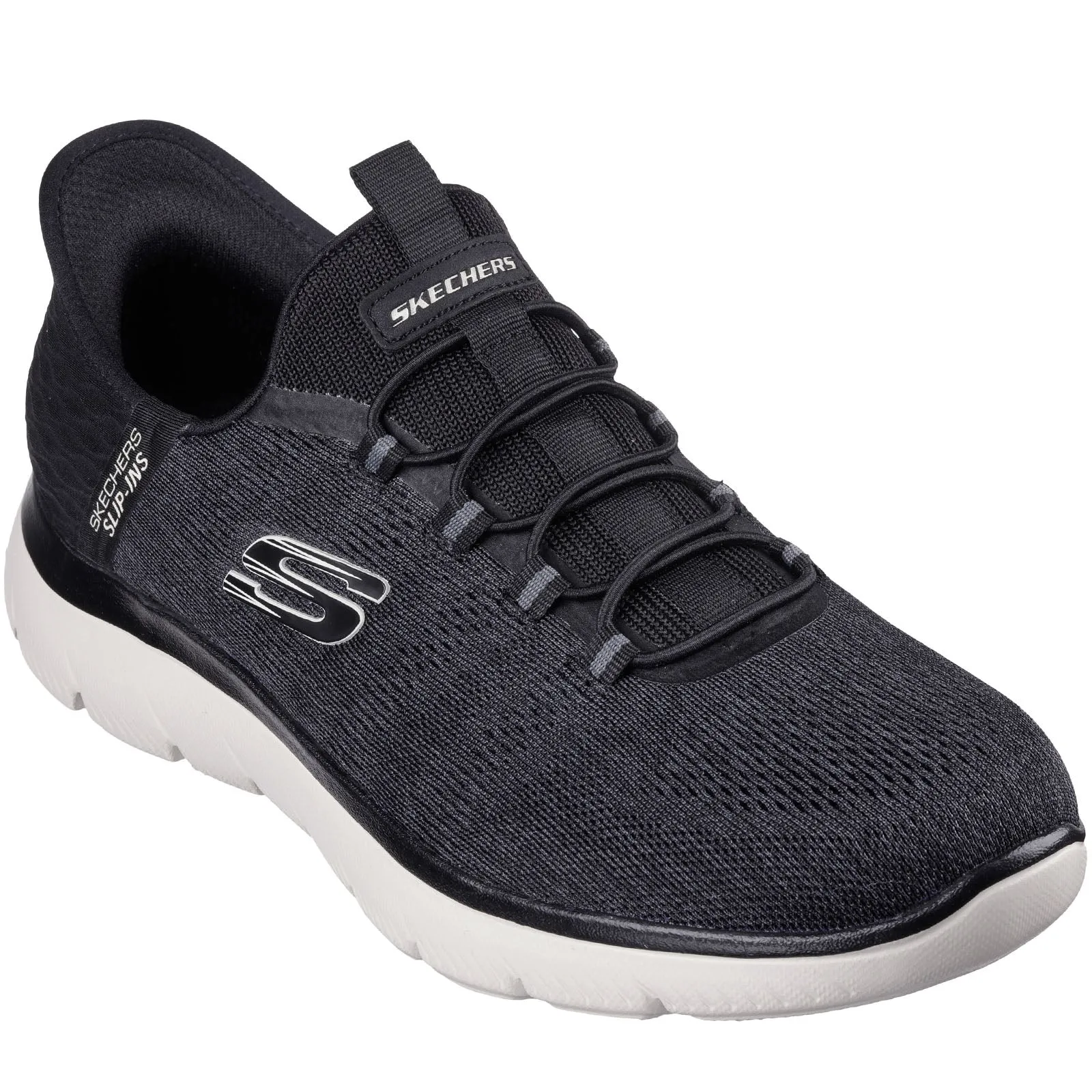 Skechers Mens Summits Key Pace Slip-ins Memory Foam Trainers