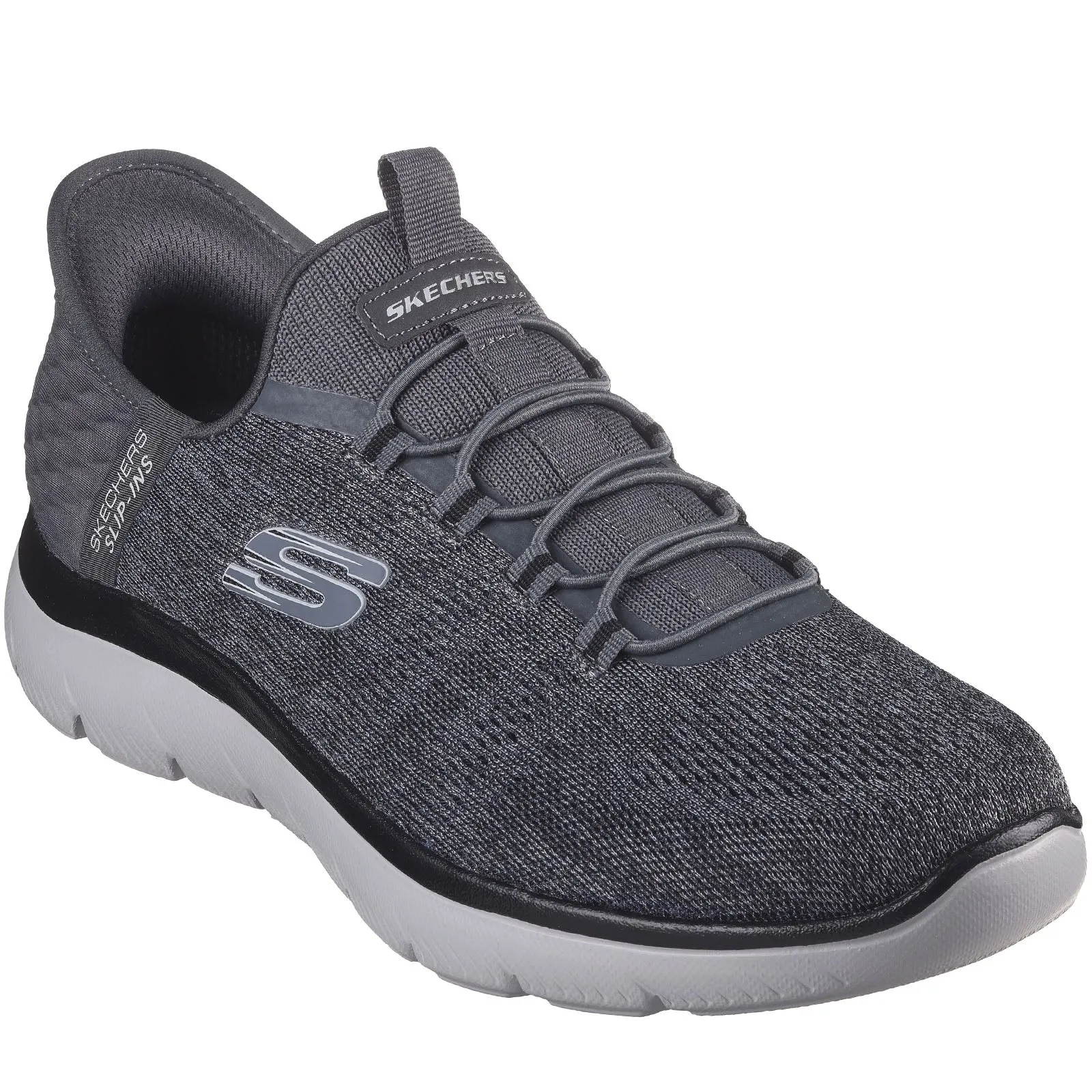 Skechers Mens Summits Key Pace Slip-ins Memory Foam Trainers