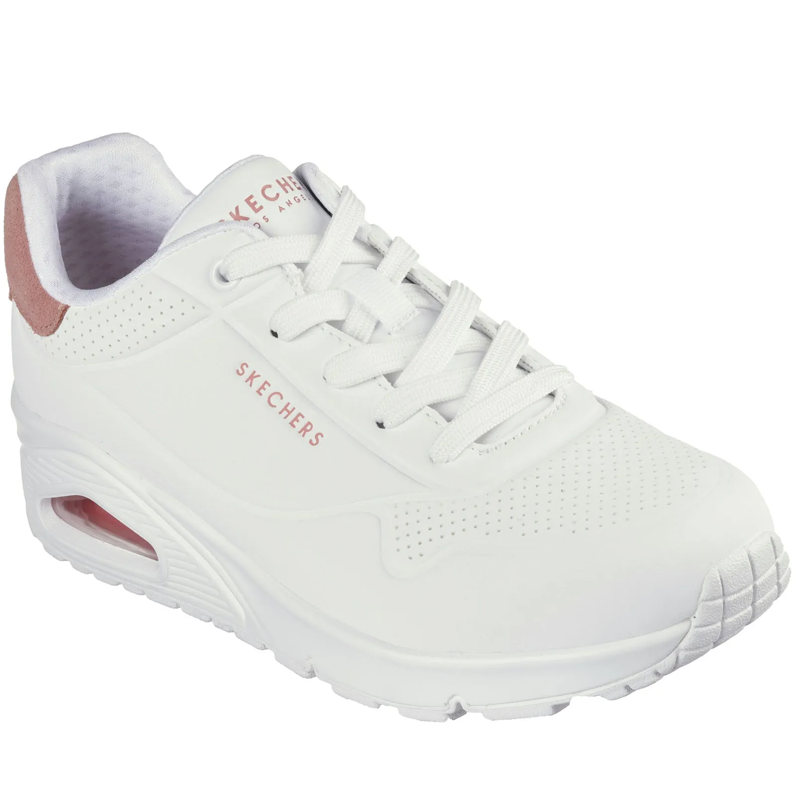 Skechers Womens Uno Pop Back Memory Foam Trainers