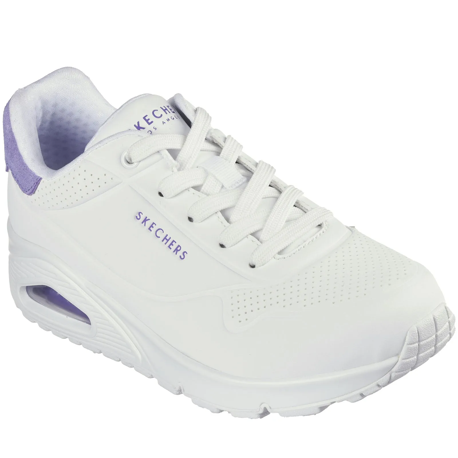 Skechers Womens Uno Pop Back Memory Foam Trainers