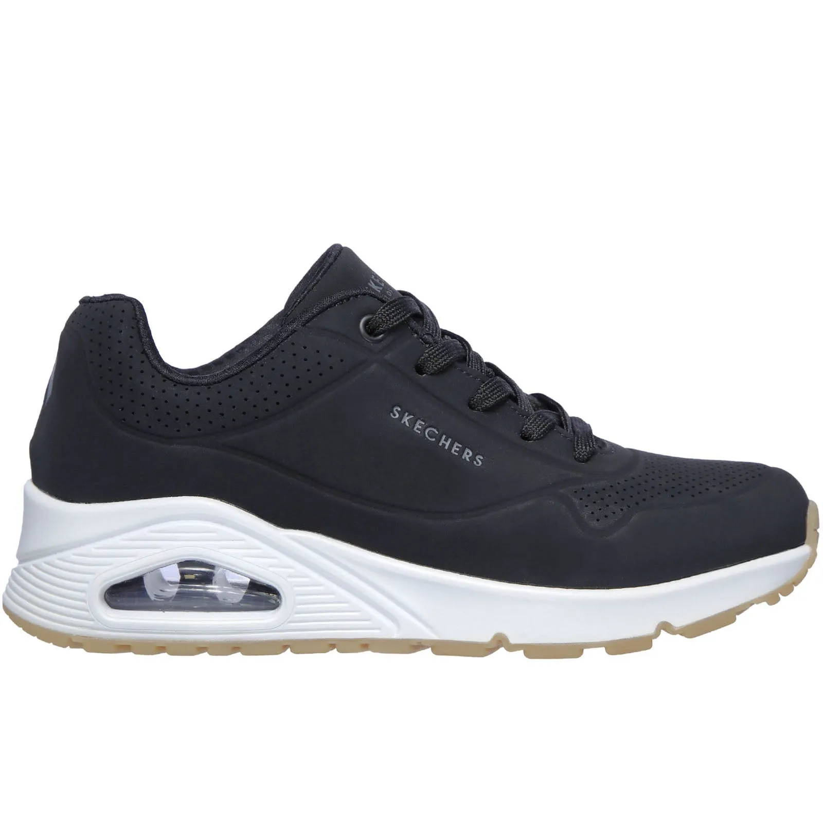 Skechers Womens Uno Stand On Air Memory Foam Skech-Air Trainers