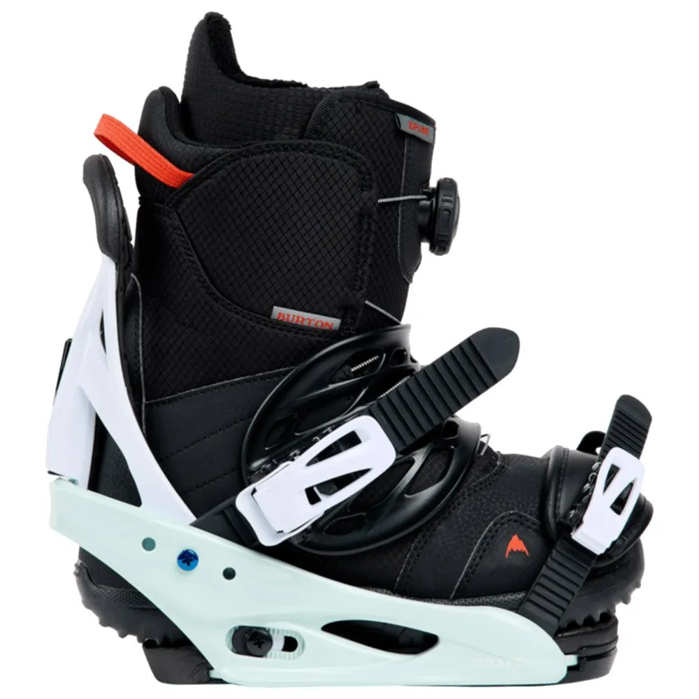 Snowboard binding Burton ---Kids' Smalls Neo-Mint White