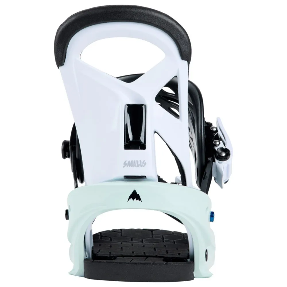 Snowboard binding Burton ---Kids' Smalls Neo-Mint White