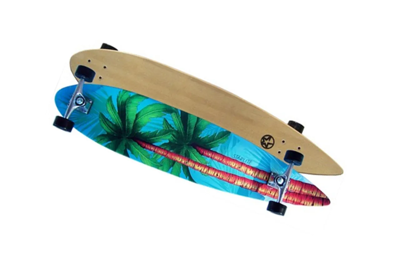 Starlite Bamboo Complete Pintail Skateboards Longboards