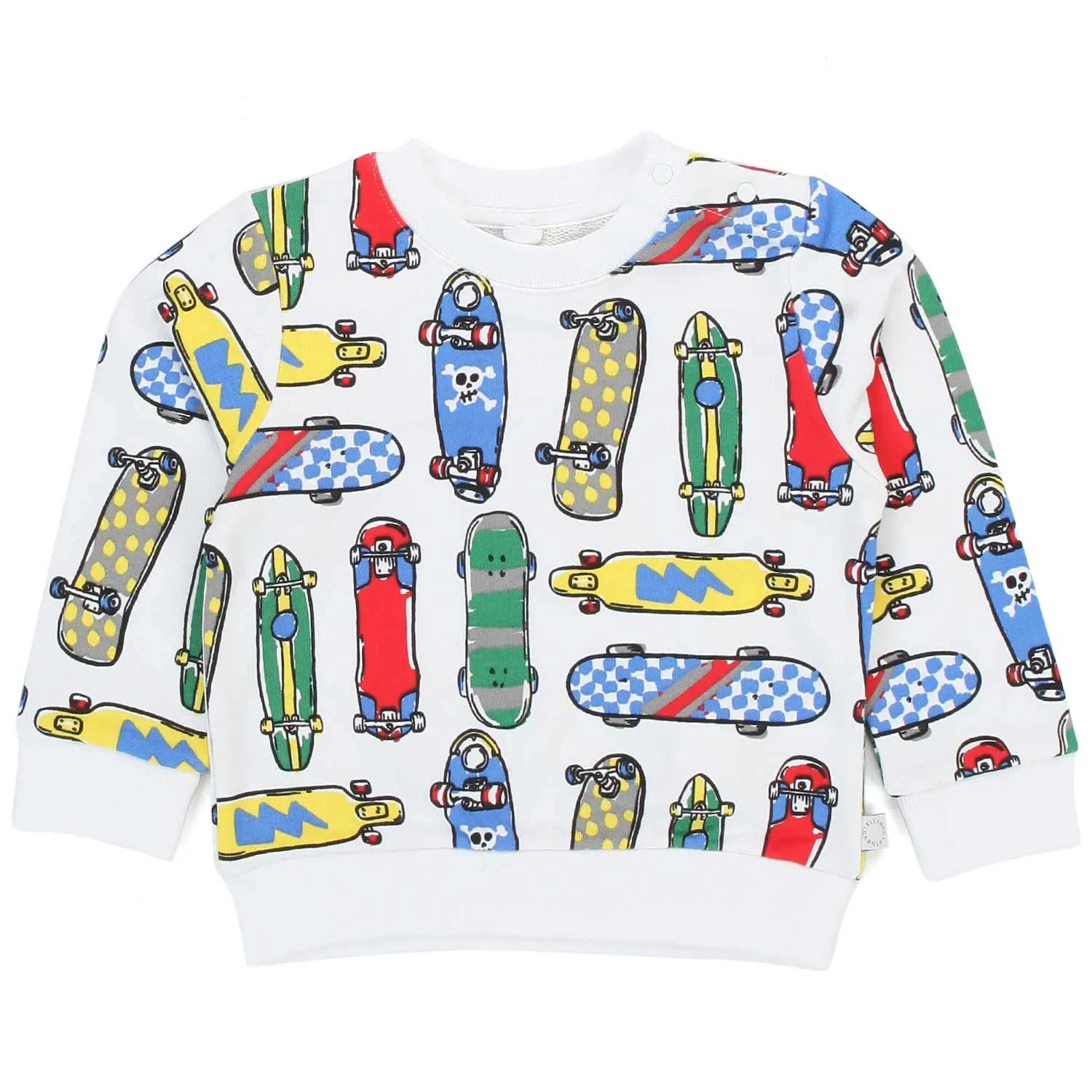 Stella Mccartney Skateboards Sweatshirt For Baby