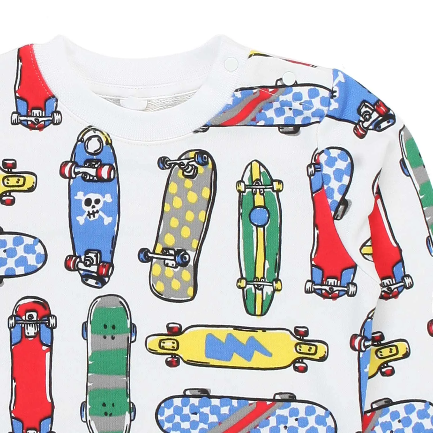 Stella Mccartney Skateboards Sweatshirt For Baby