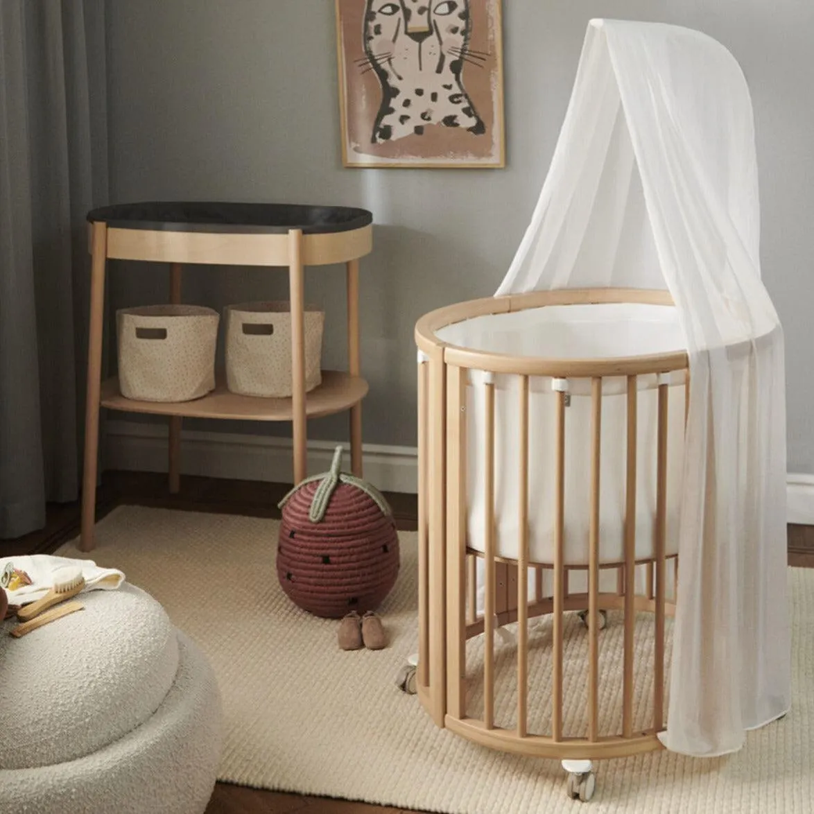 Stokke - Sleepi Mini Bundle + Mattress V3 - Hazy Grey