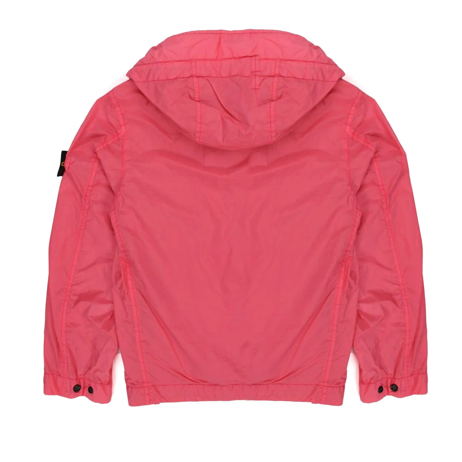 Stone Island Pink Coral Crinkle Reps Jacket For Children And Teen