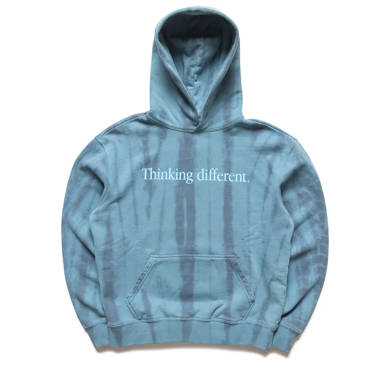 Supervsn Thinking Different Dye Hoodie - Blue