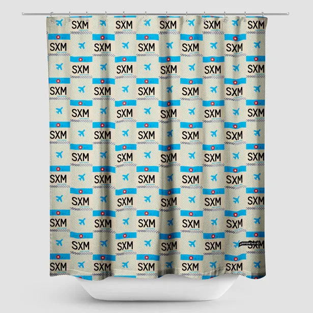 SXM - Shower Curtain