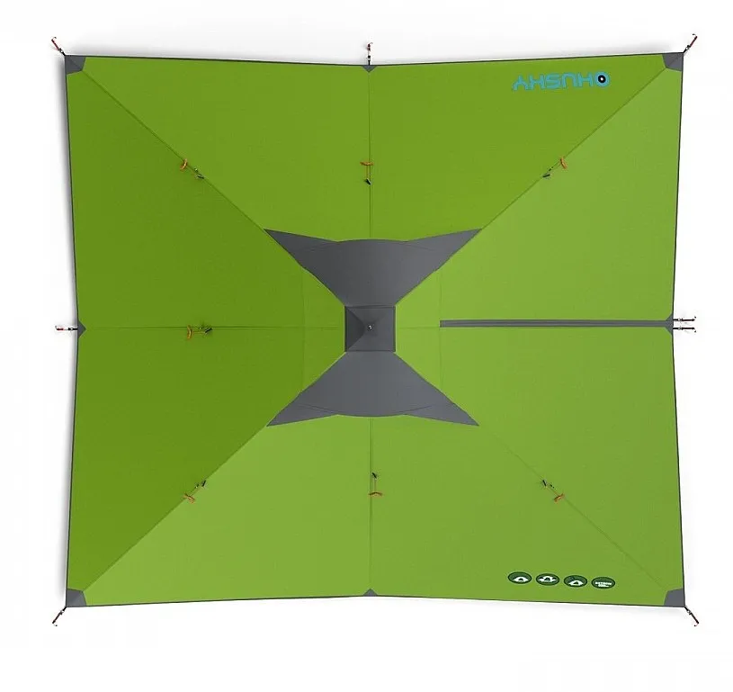 tent Husky Sawaj Trek 2 - Green