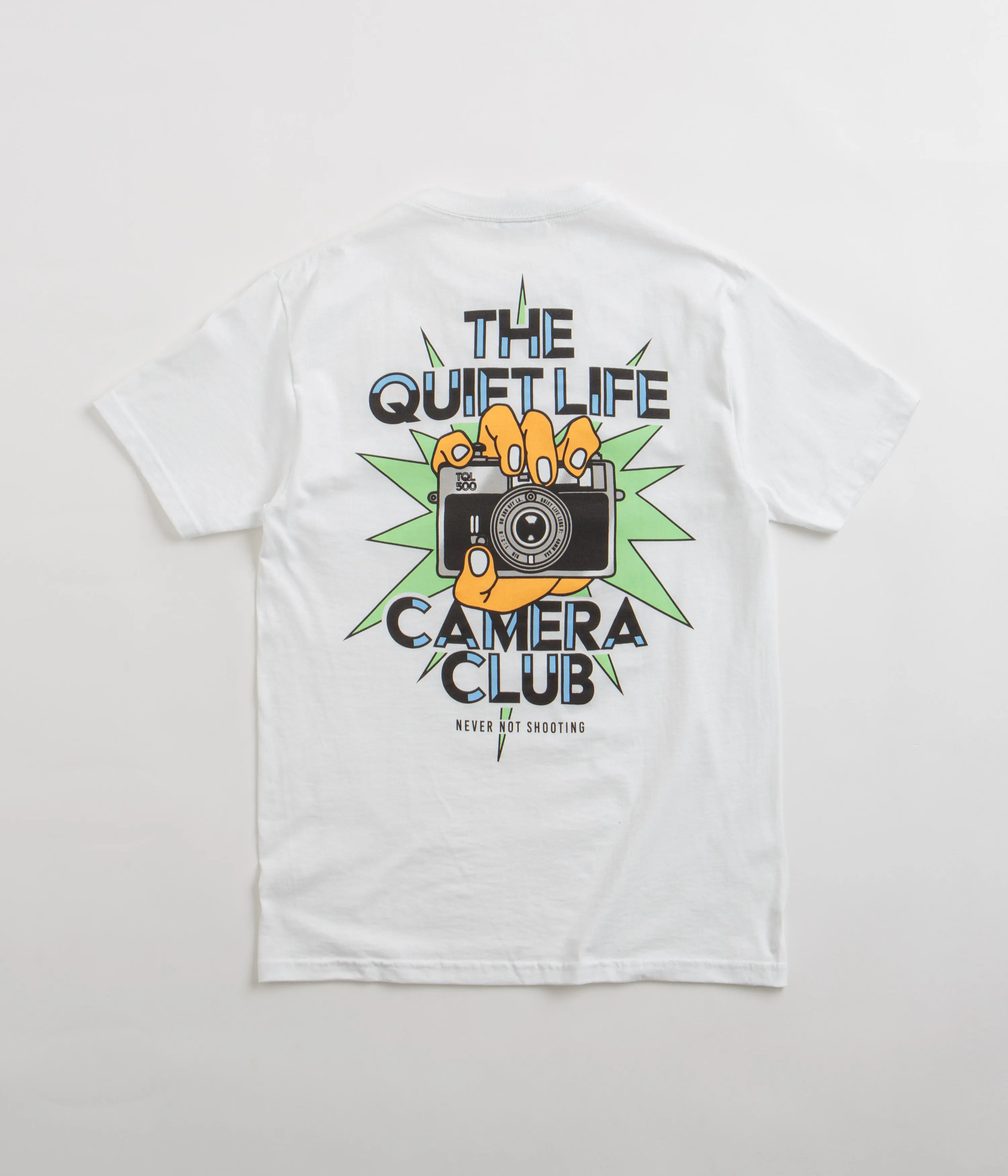 The Quiet Life Camera Club Burst T-Shirt - White