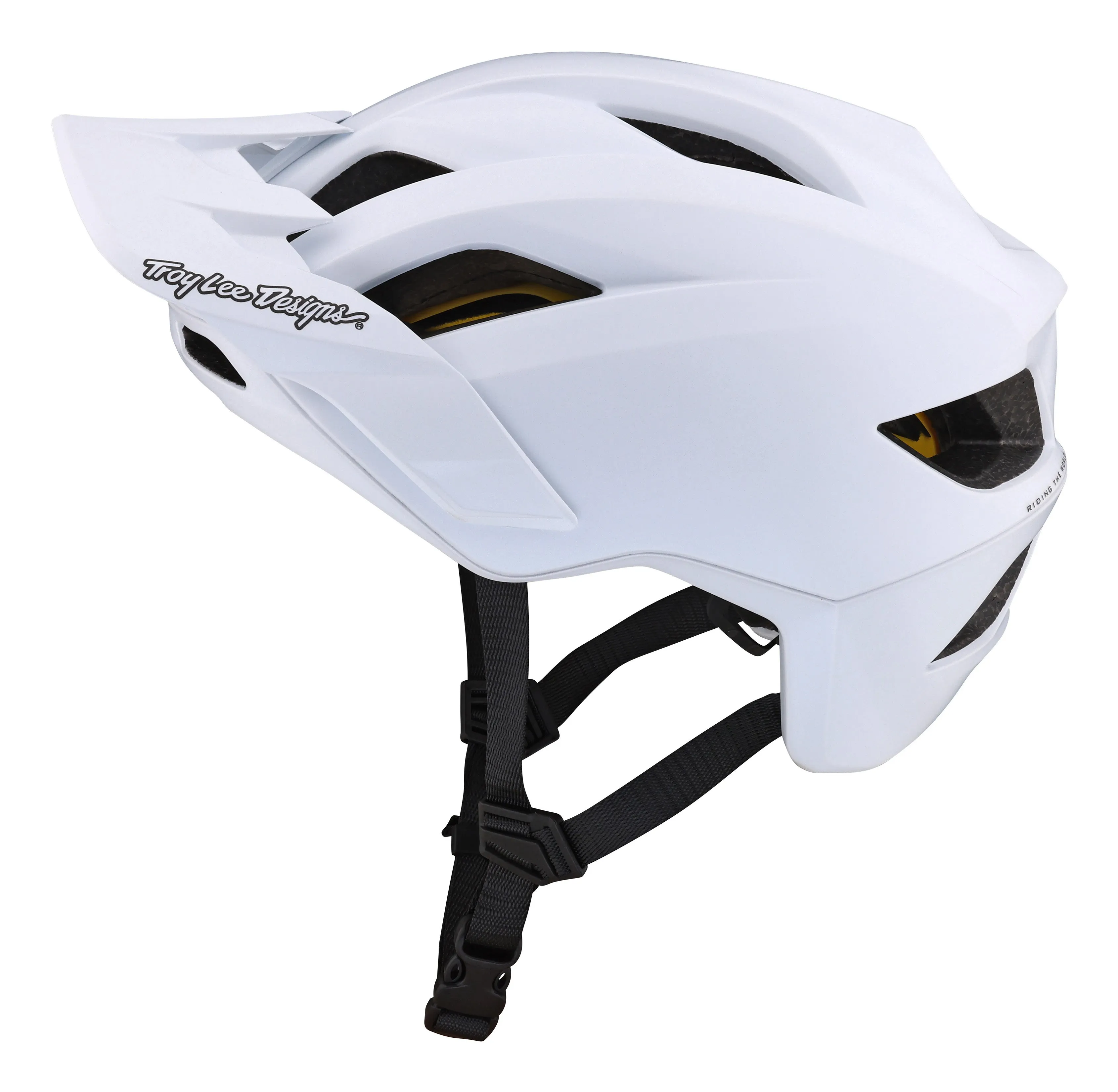 Troy Lee Designs Flowline MTB Helmet with MIPS - Orbit - Youth - White